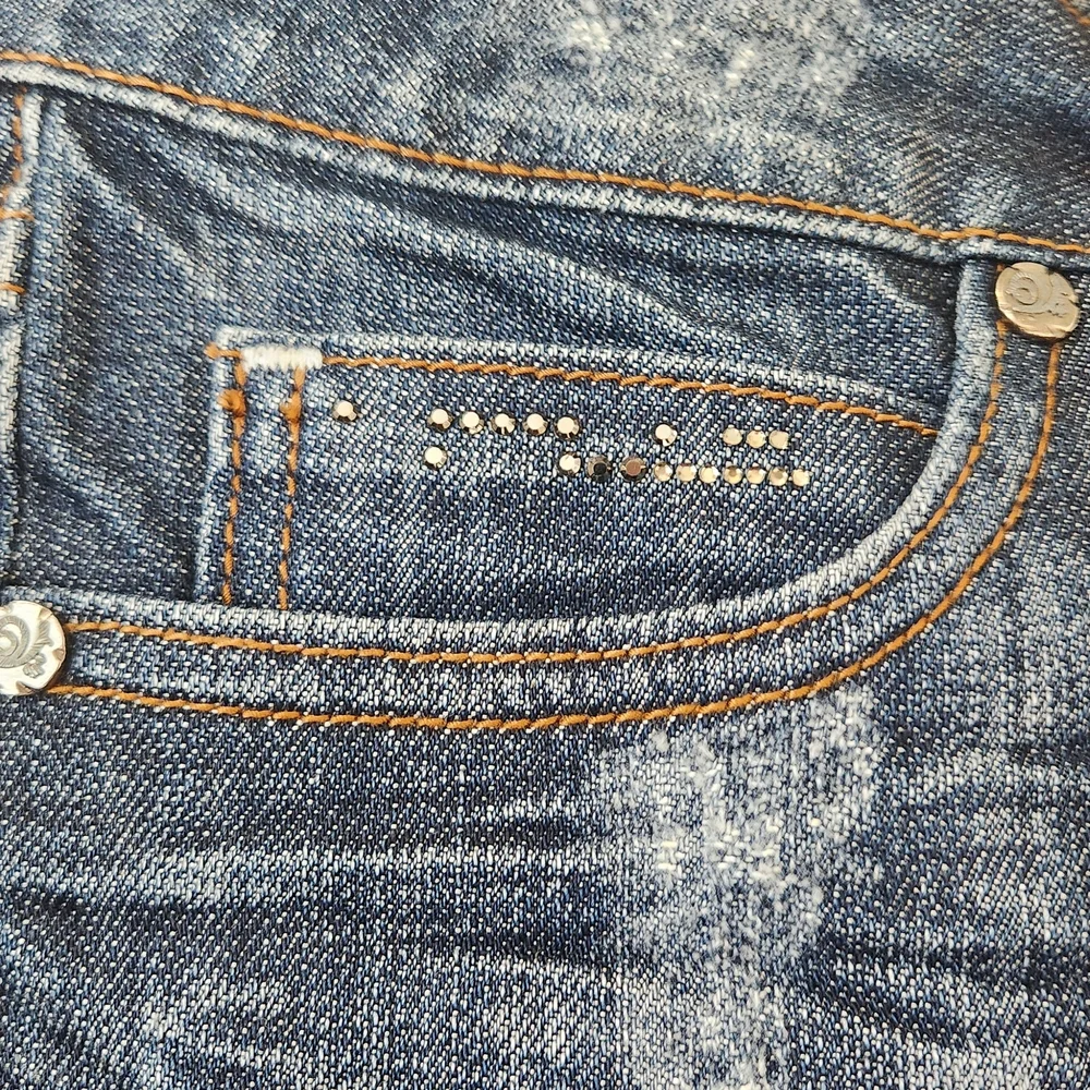 Vigoss Dark Blue Straight Leg Jeans